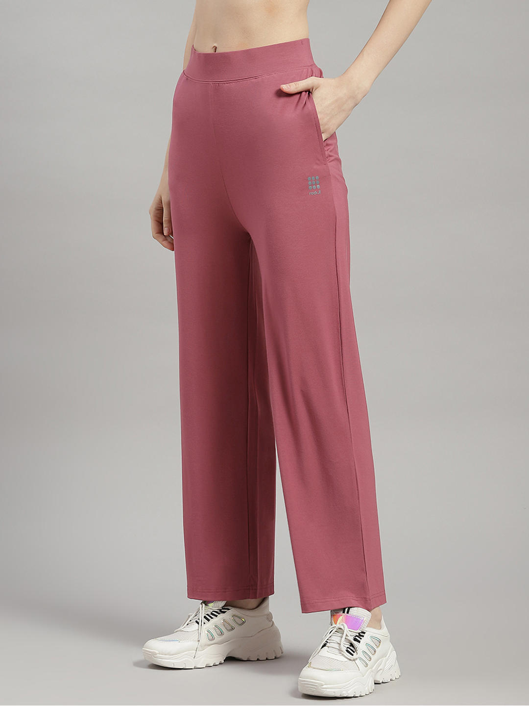 DoroTennis 90s Vintage Track pants Woman's Size Large Pink Paris